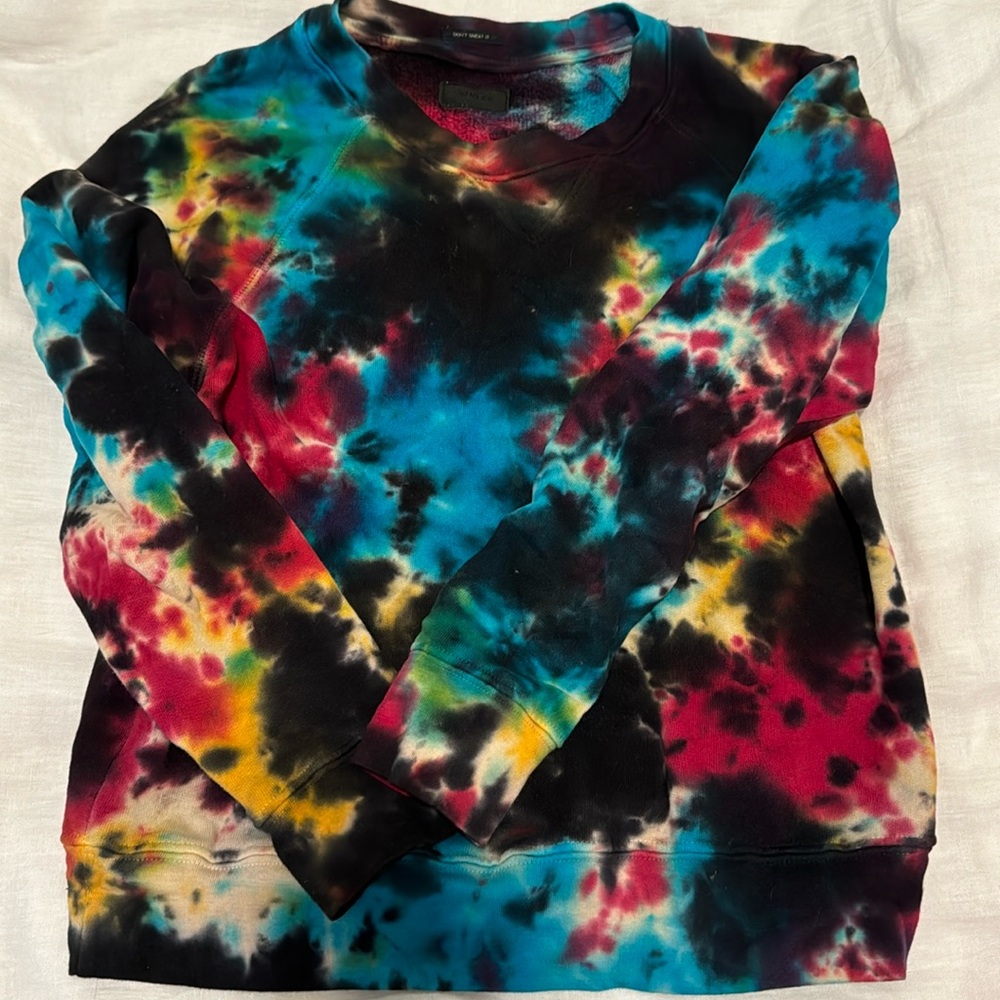 Mother tie dye crewneck XS